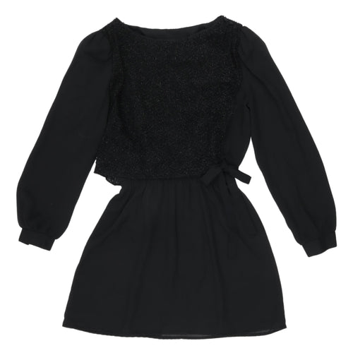 Strait Lane Women's Black Sheath Dress Size 10