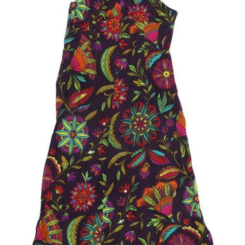 La Fiancée du Mekong Floral Halter Dress M