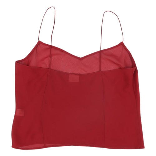 Kaliko Women's Red Camisole, Size 14, Sleeveless, Scoop Neck