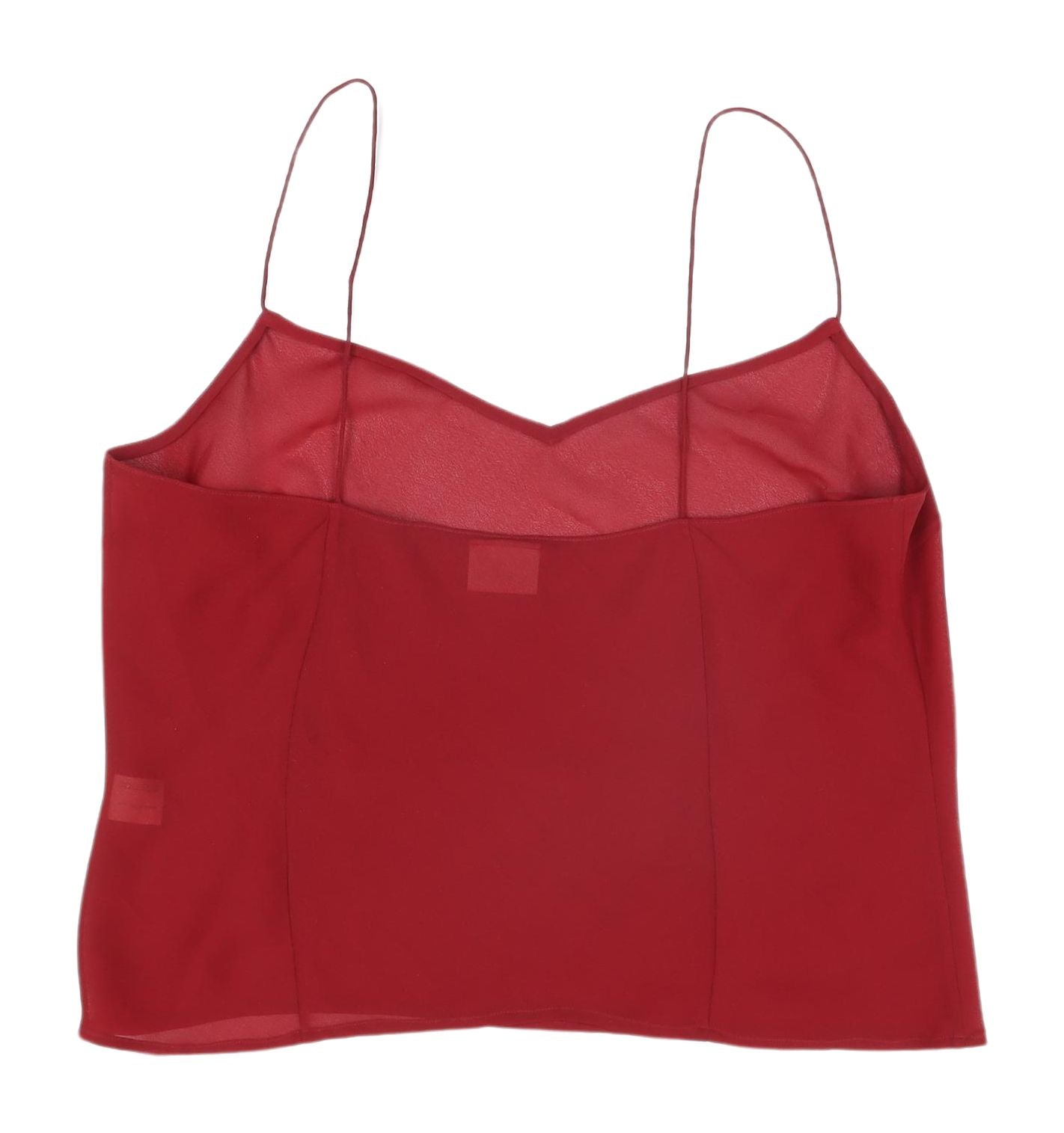 Kaliko Women's Red Camisole, Size 14, Sleeveless, Scoop Neck