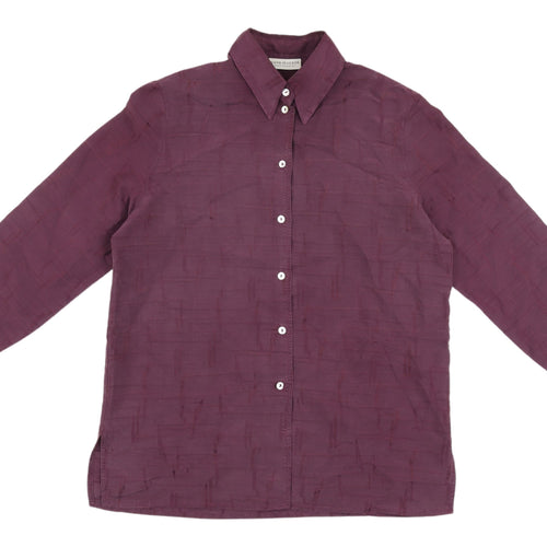 C&A Purple Button-Up Shirt Women's Size 12
