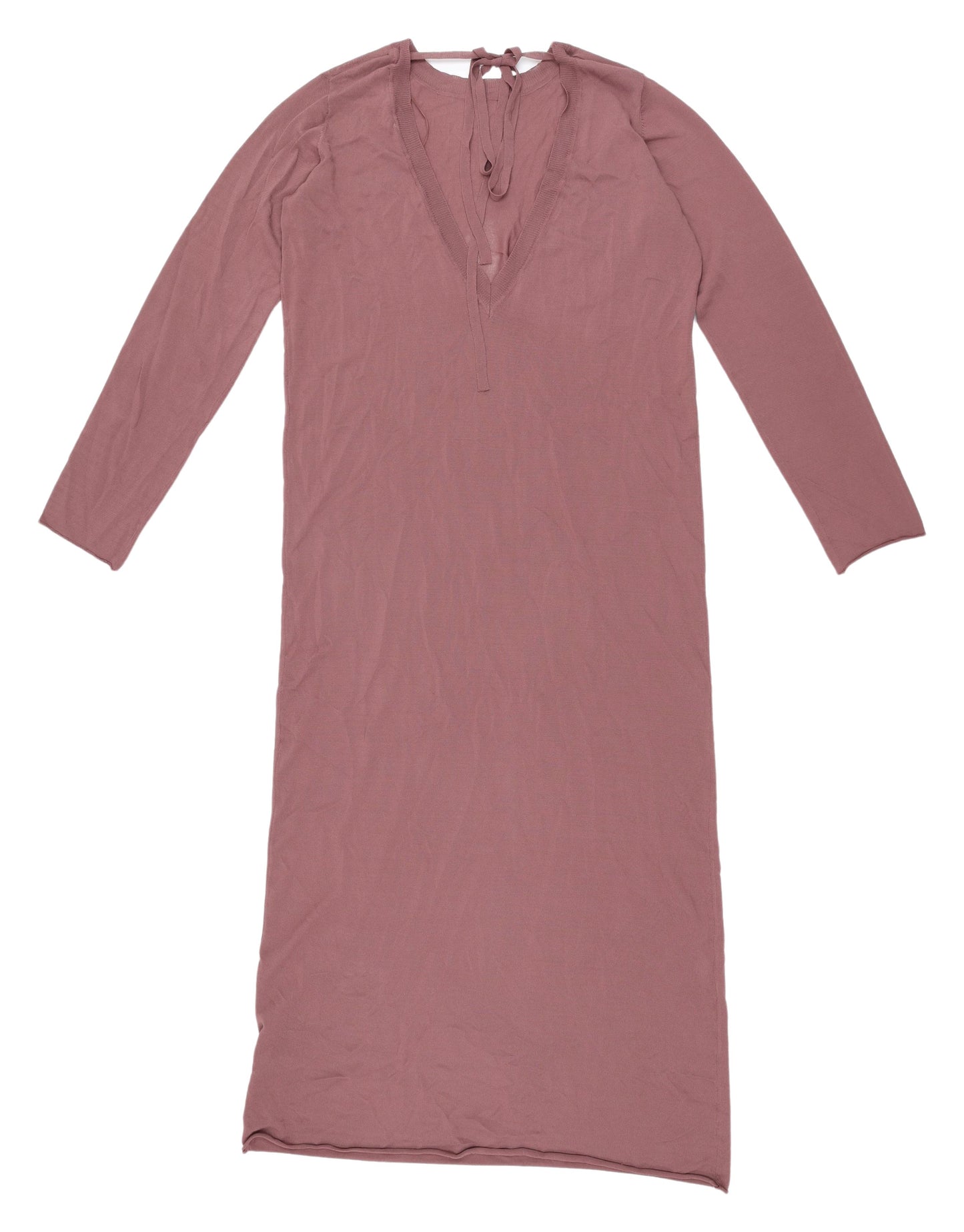 Zara Women's Pink Midi Shift Dress, Size S, Casual