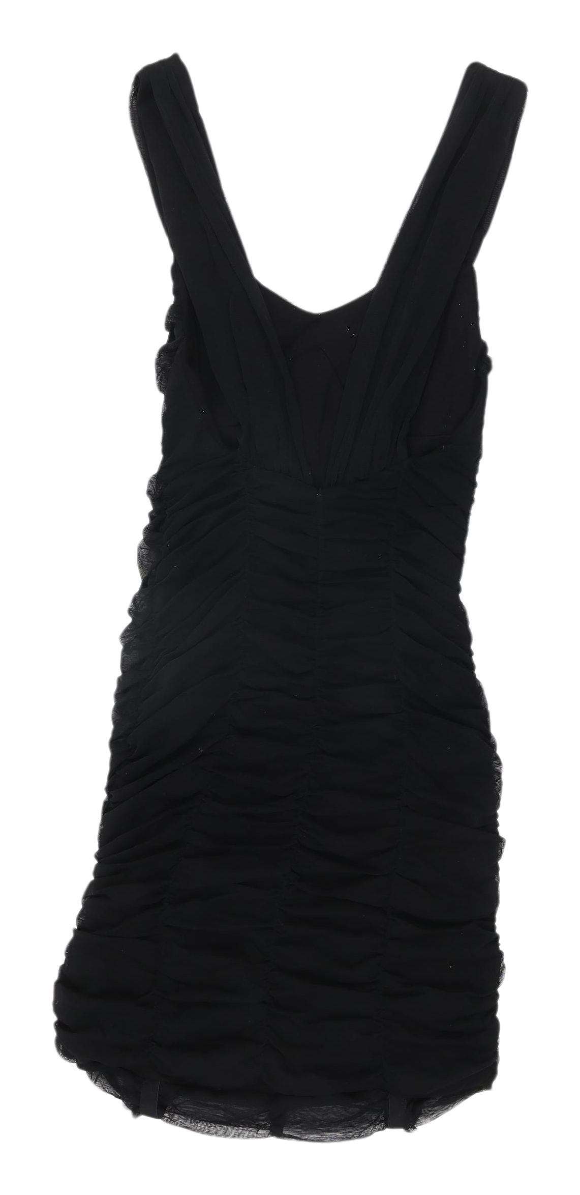 H&M Women's Black Bodycon Dress, Size 10, Party Style