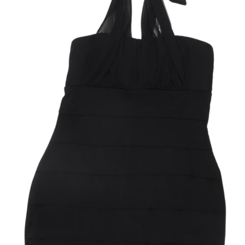 Sweet Storm Black Sleeveless Bodycon Dress M