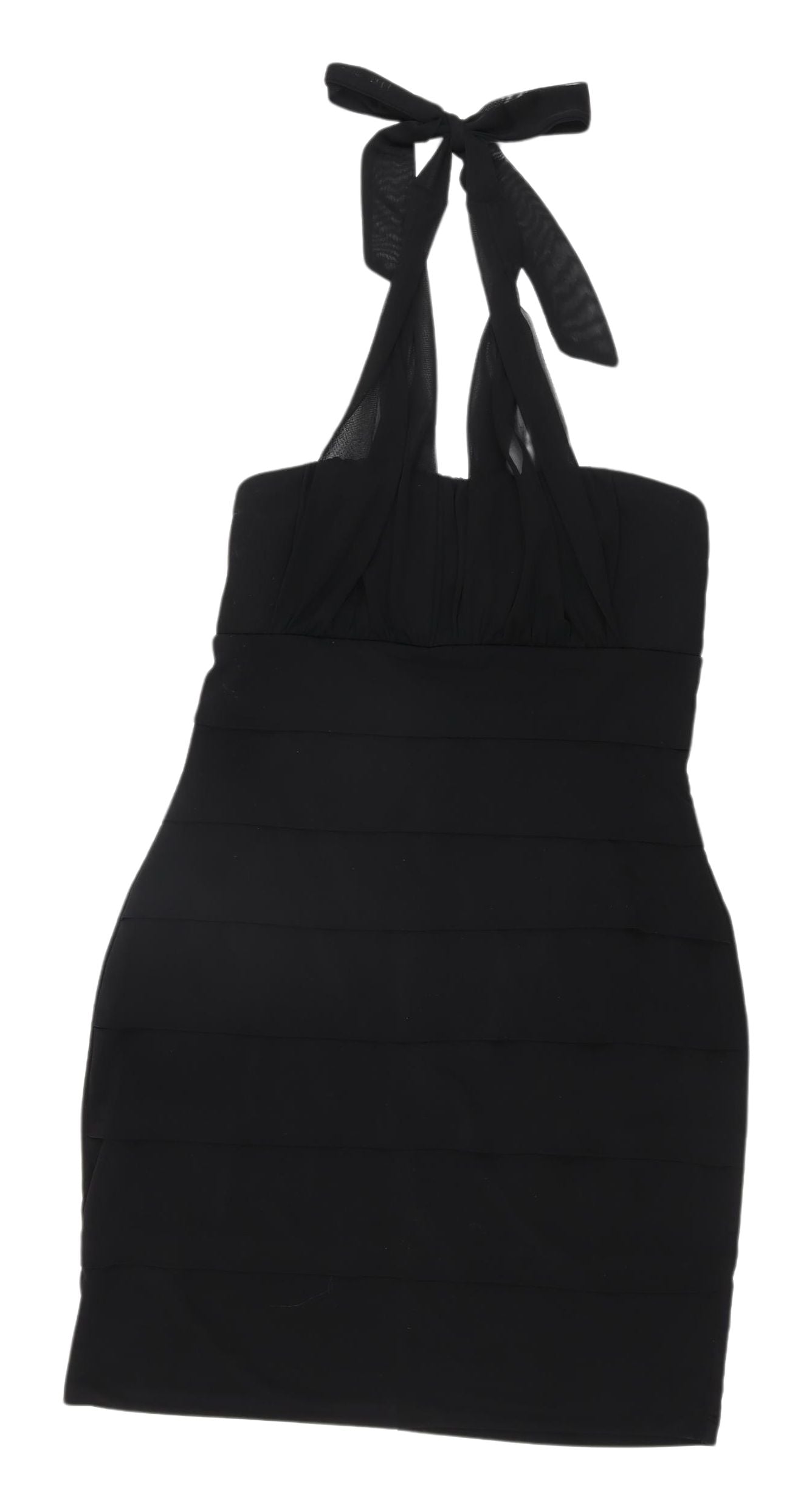 Sweet Storm Black Sleeveless Bodycon Dress M