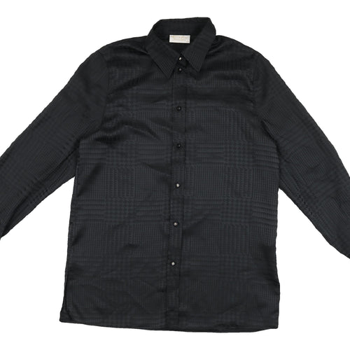 Exclusiv Black Women's Button-Up Shirt Size 8