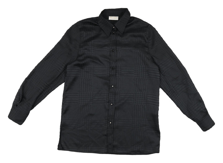 Exclusiv Black Women's Button-Up Shirt Size 8