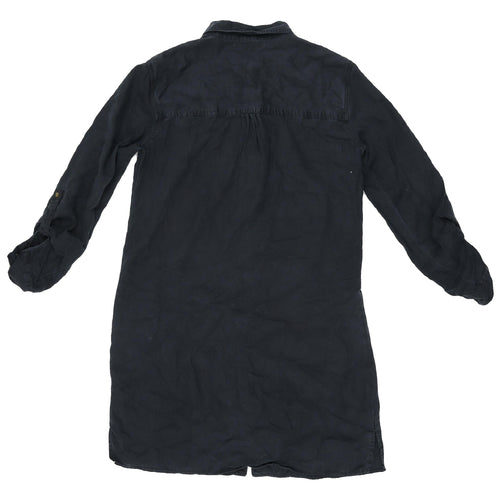NEXT Women's Black Shirt Dress, Size 10, Casual Chic