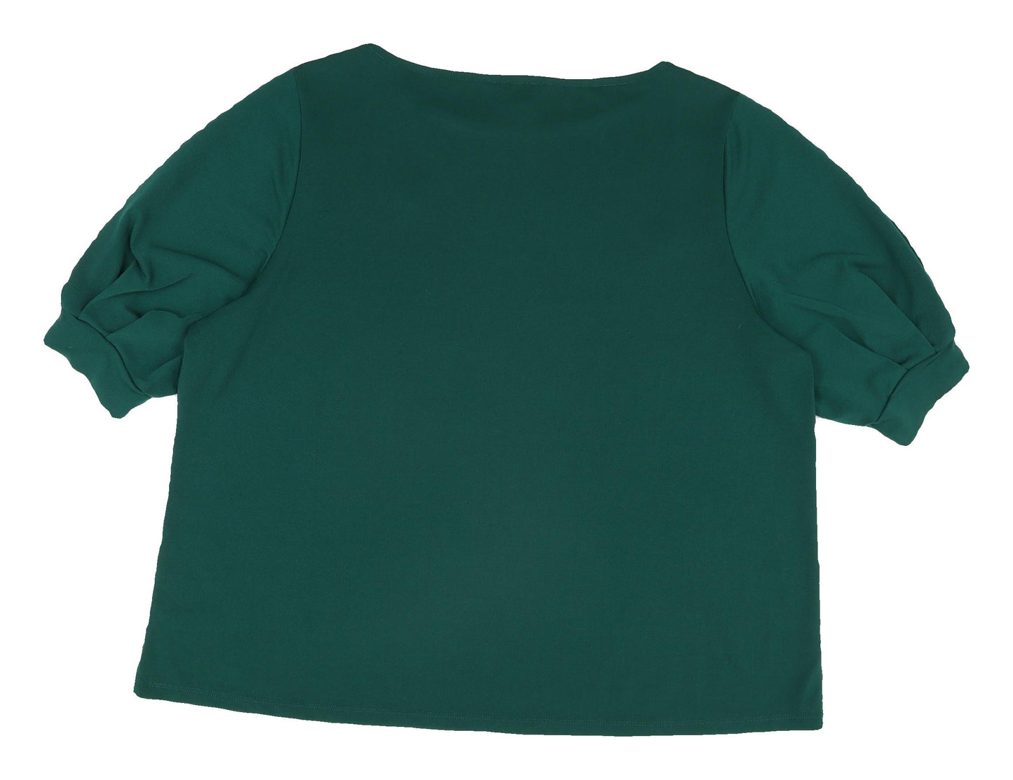 H&M Women's Green XL Basic T-Shirt 3/4 Sleeve