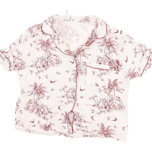 New Look Women's Multicoloured Pyjama Top UK 14