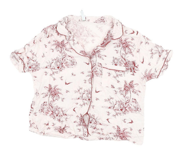 New Look Women's Multicoloured Pyjama Top UK 14
