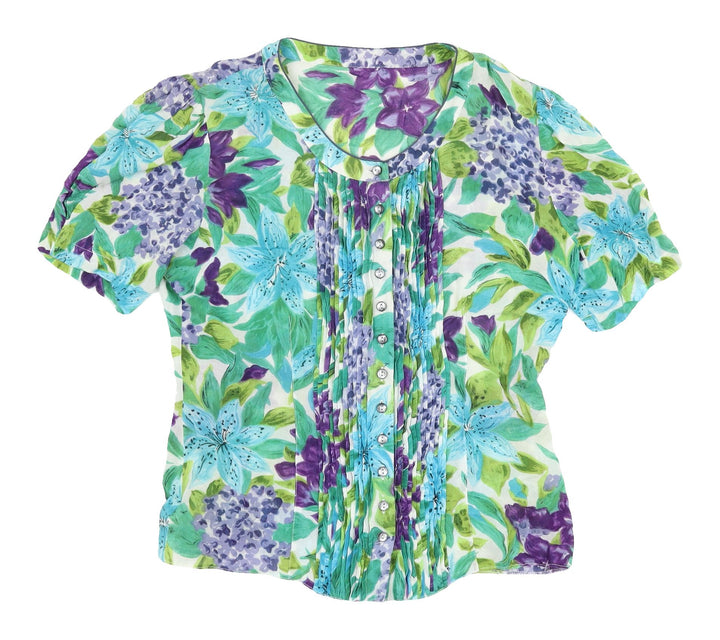 Marks and Spencer Women's Floral Blouse Size 10