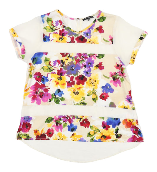 Heart & Soul Women's Multicoloured Floral Blouse, Size 12