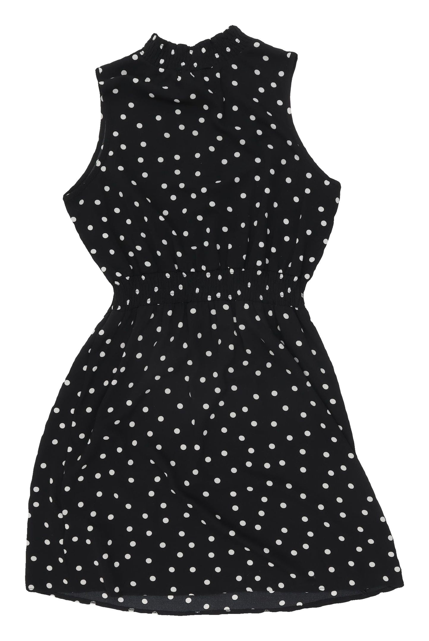New Look Women's Black Polka Dot Dress Size 12