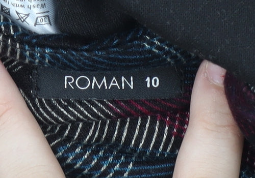 Roman Multicoloured Women’s Shift Dress Size 10