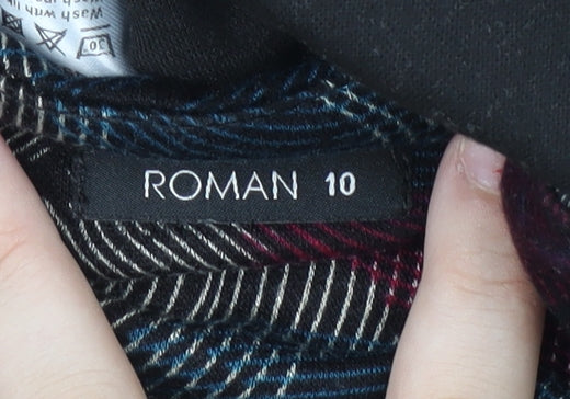 Roman Multicoloured Women’s Shift Dress Size 10
