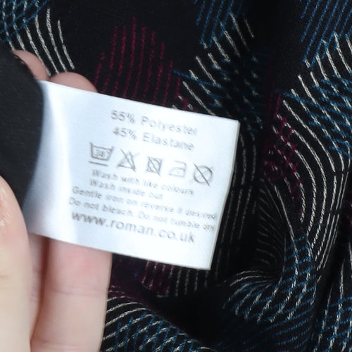 Roman Multicoloured Women’s Shift Dress Size 10