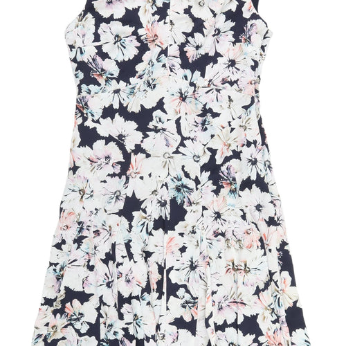 Monsoon Women’s Floral Fit & Flare Dress Size 12