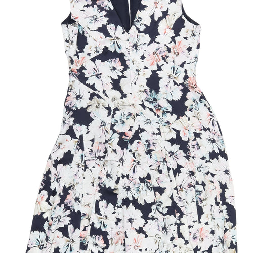 Monsoon Women’s Floral Fit & Flare Dress Size 12