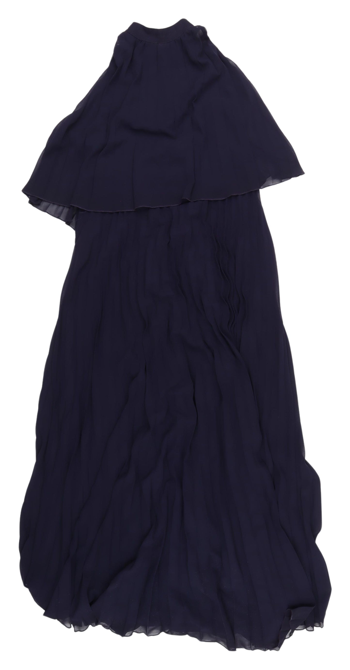 Boohoo Women's Black A-Line Long Dress Size 18