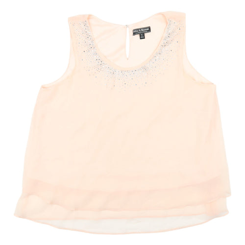 Dorothy Perkins Pink Tunic Blouse Women 16