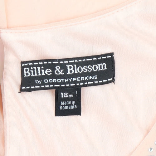 Dorothy Perkins Pink Tunic Blouse Women 16
