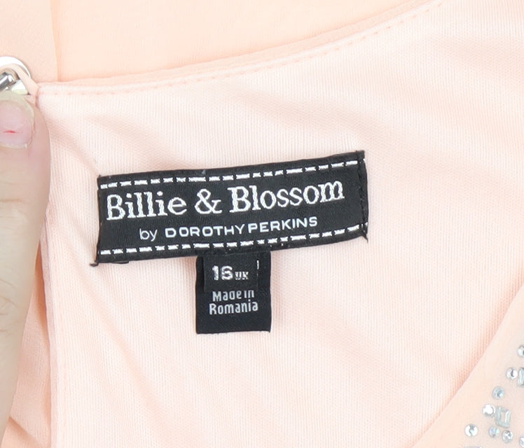 Dorothy Perkins Pink Tunic Blouse Women 16