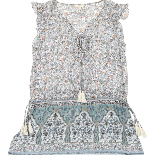 Next Women's Multicoloured Kaftan Dress Size 14