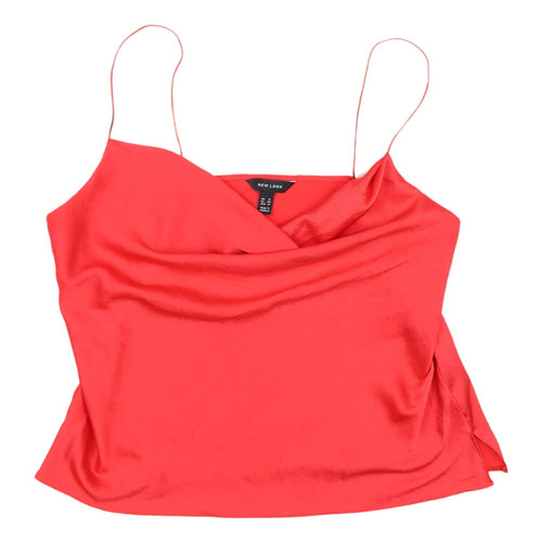 New Look Women's Red Camisole Tank Top Size 16