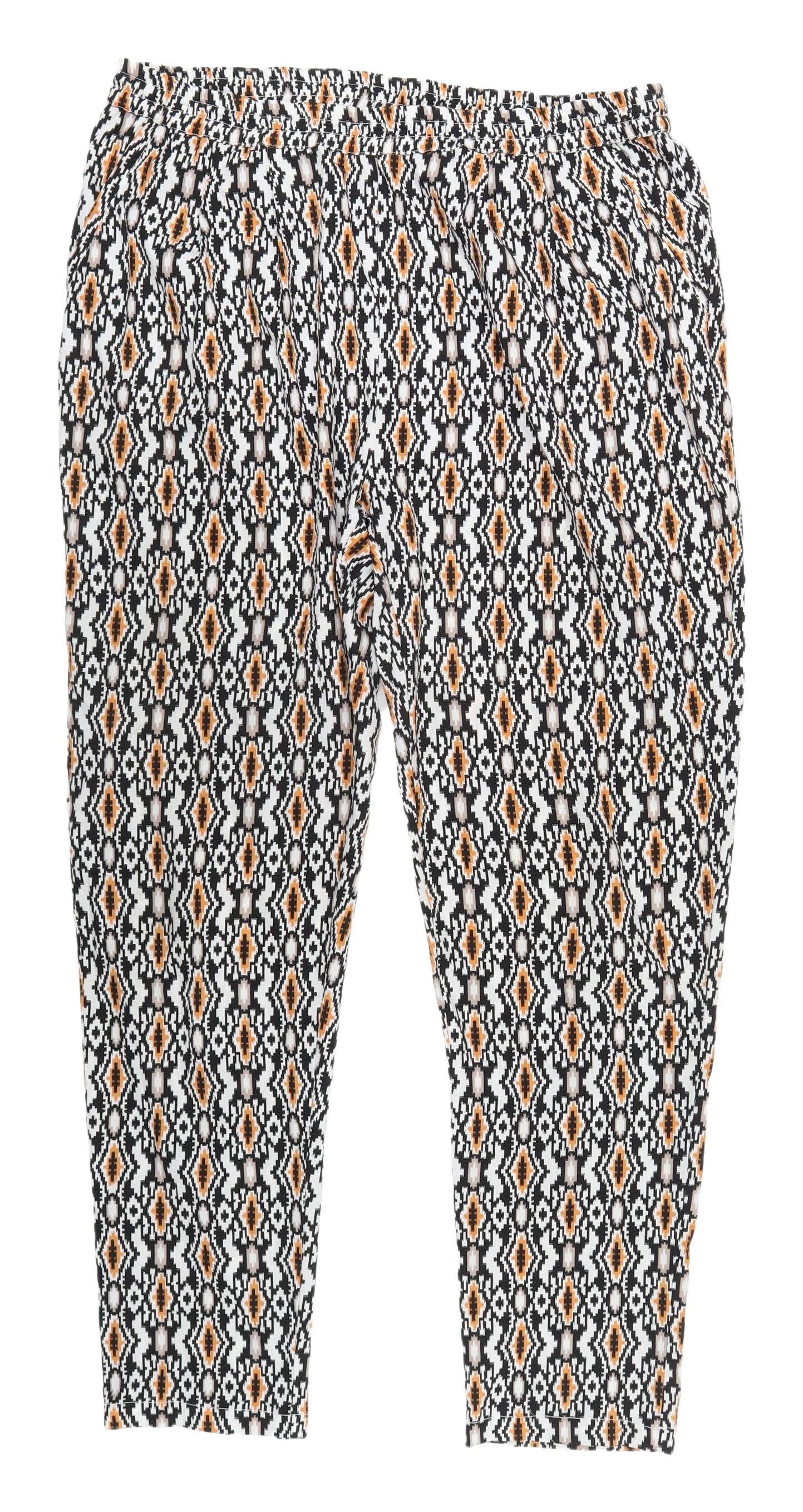 Natura Women's XL Geometric Jogger Trousers