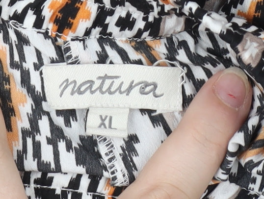 Natura Women's XL Geometric Jogger Trousers