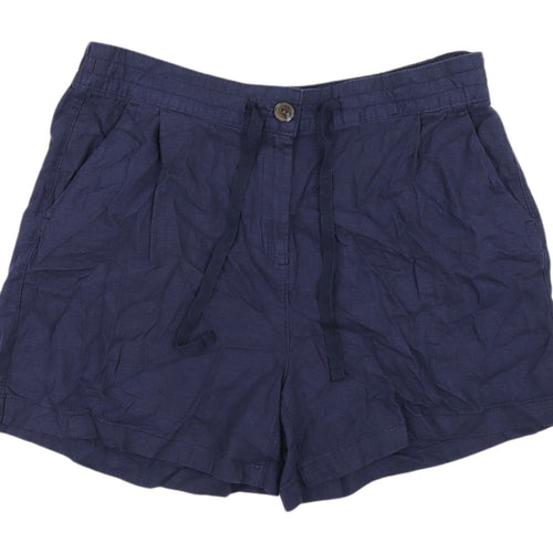 Next Women's Blue Chino Shorts Size 14 - Casual Summer Wear