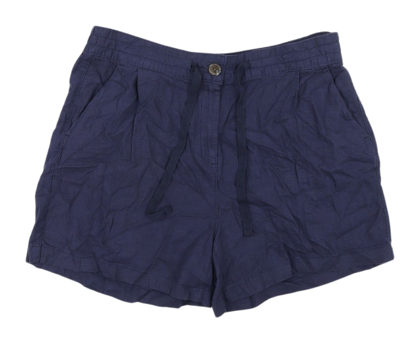 Next Women's Blue Chino Shorts Size 14 - Casual Summer Wear