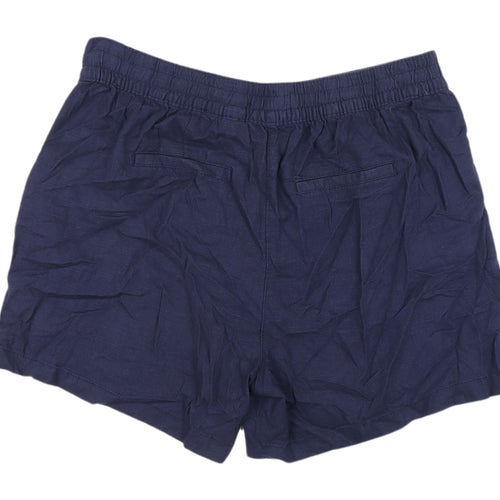Next Women's Blue Chino Shorts Size 14 - Casual Summer Wear
