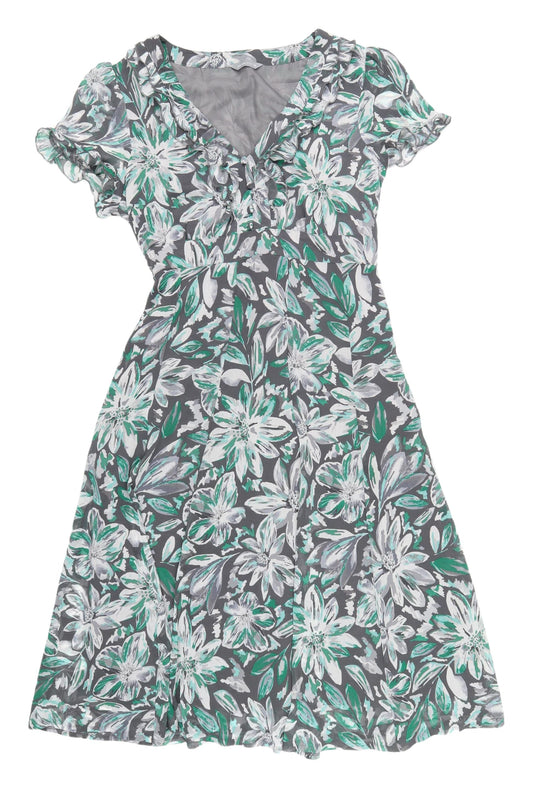 Per Una Women’s Floral A-Line Dress, Size 14