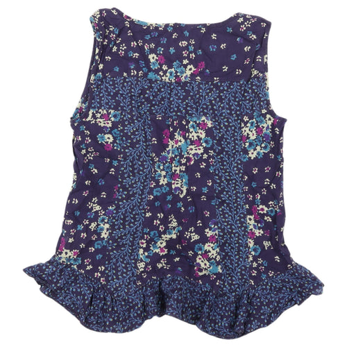 Per Una Women's Floral Blouse, Size 8, Multicoloured, Tunic