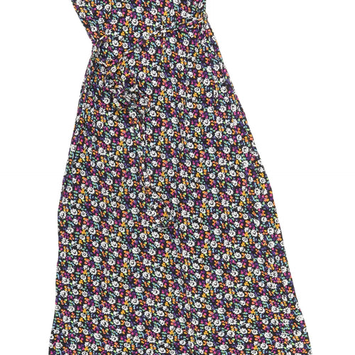 French Connection Women's Multicoloured Floral Dress Size 12