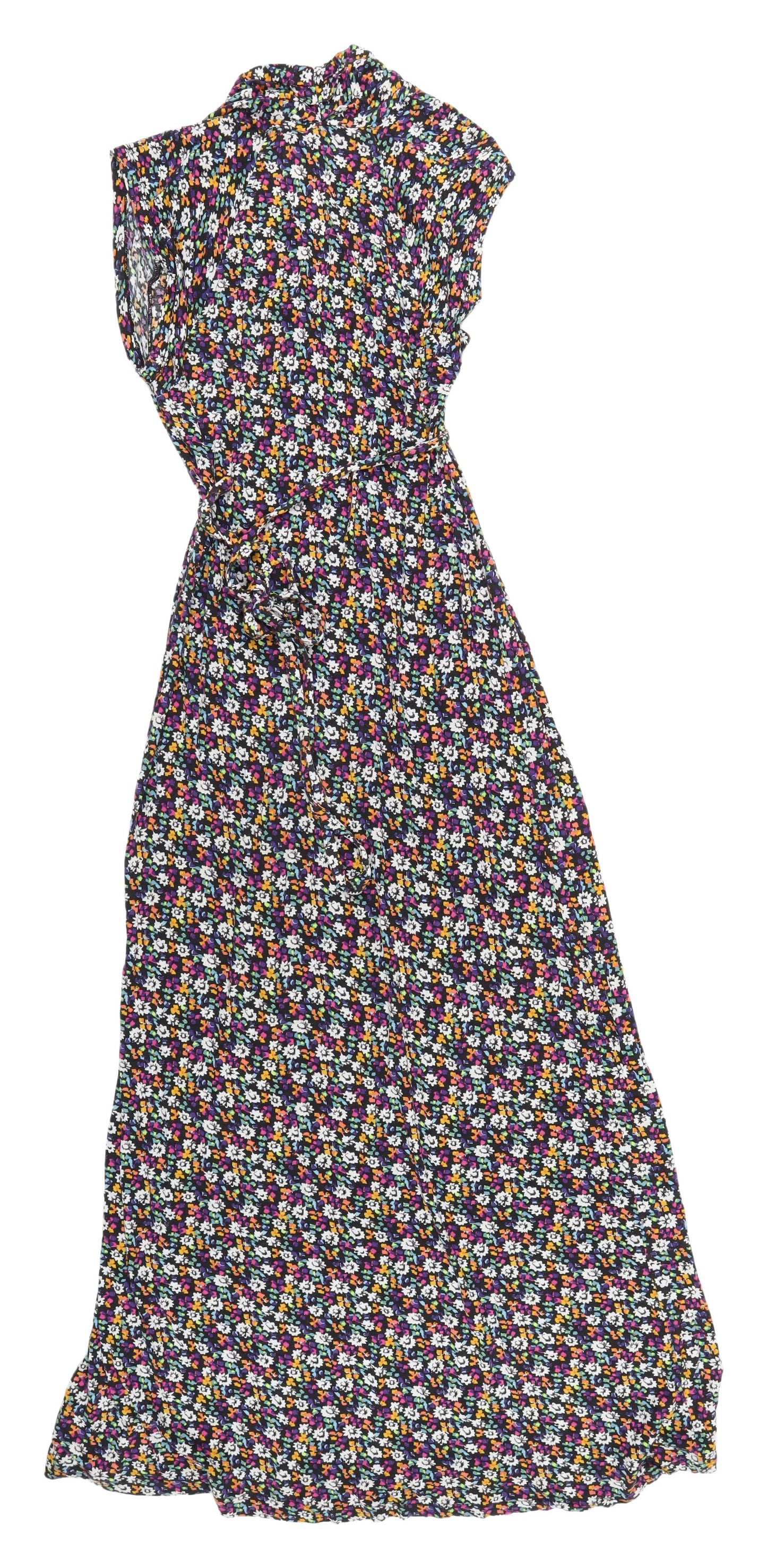 French Connection Women's Multicoloured Floral Dress Size 12