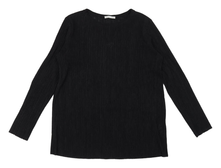 Zara Women's Black Long Sleeve Blouse M