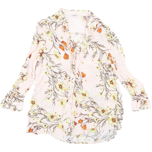 River Island Women's Floral Multicoloured Blouse