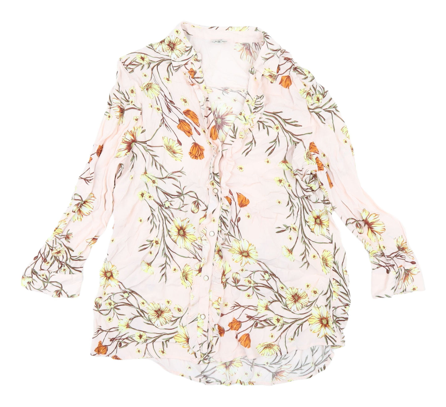 River Island Women's Floral Multicoloured Blouse