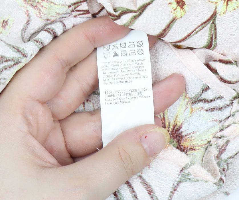 River Island Women's Floral Multicoloured Blouse