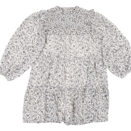 Miss Selfridge Women's Shift Dress Grey Floral Size 8