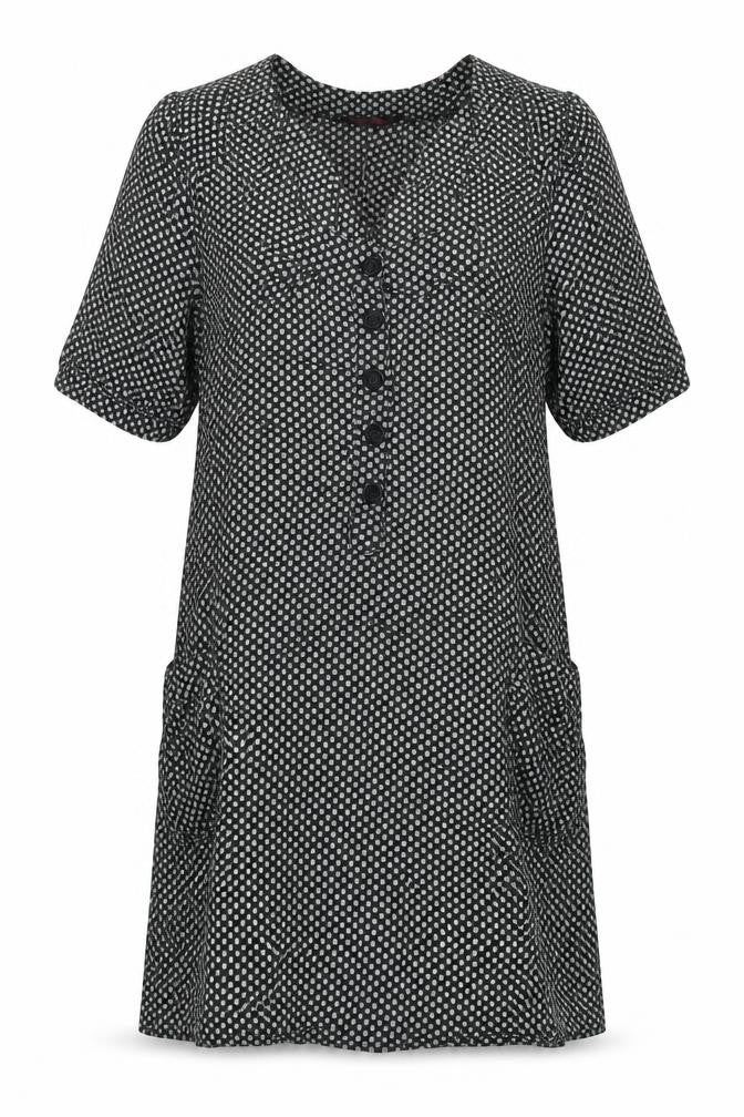 Miss Selfridge Black Floral Dress Size 12 Women