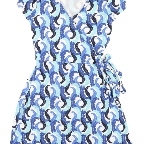 Boden Women's Multicolour Wrap Dress, Size 18