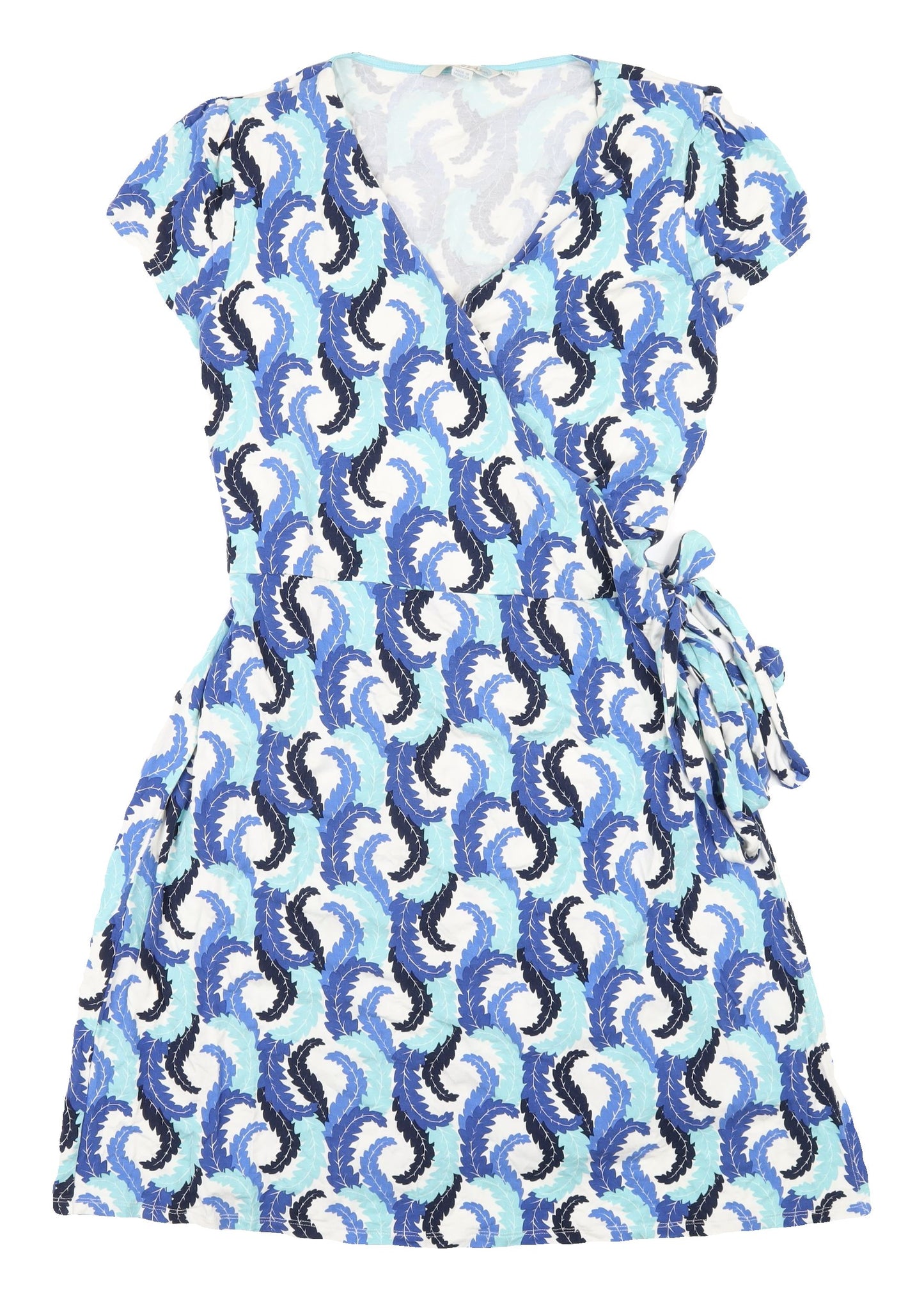 Boden Women's Multicolour Wrap Dress, Size 18