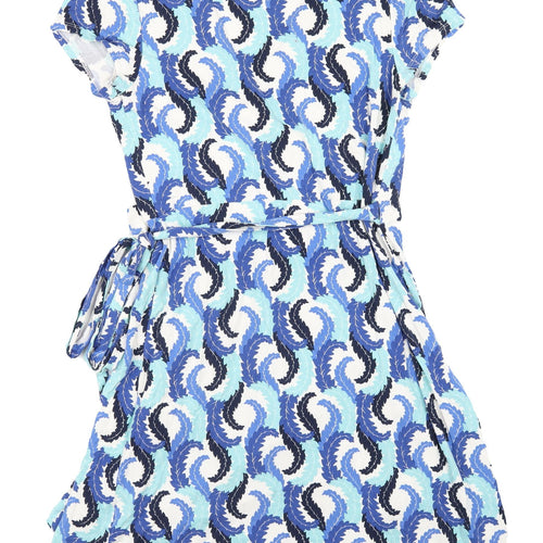 Boden Women's Multicolour Wrap Dress, Size 18