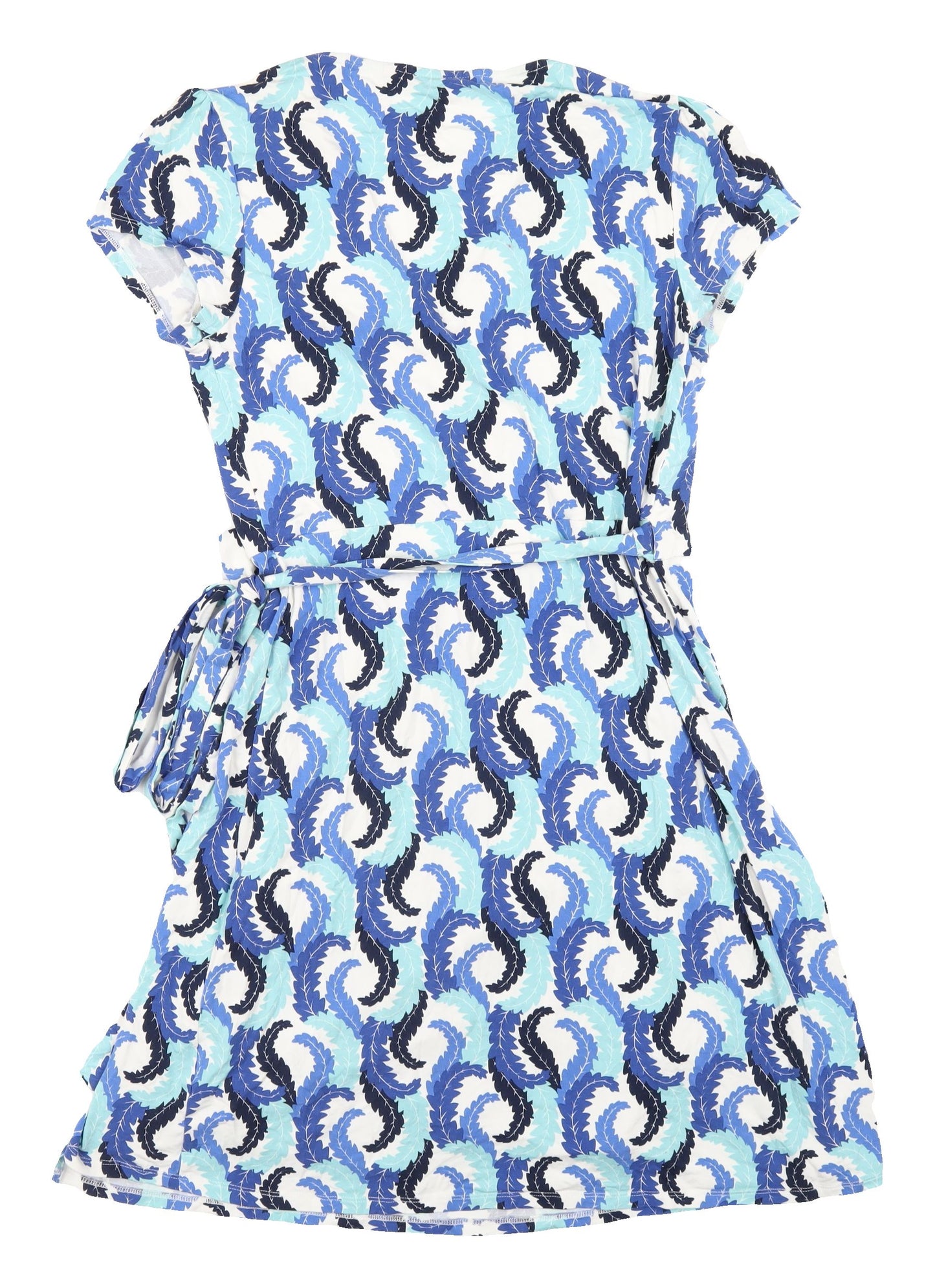 Boden Women's Multicolour Wrap Dress, Size 18