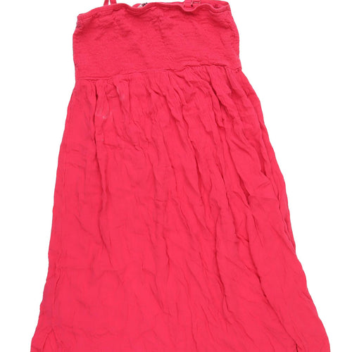 Julipa Women's Pink Sleeveless Summer Dress Size 16
