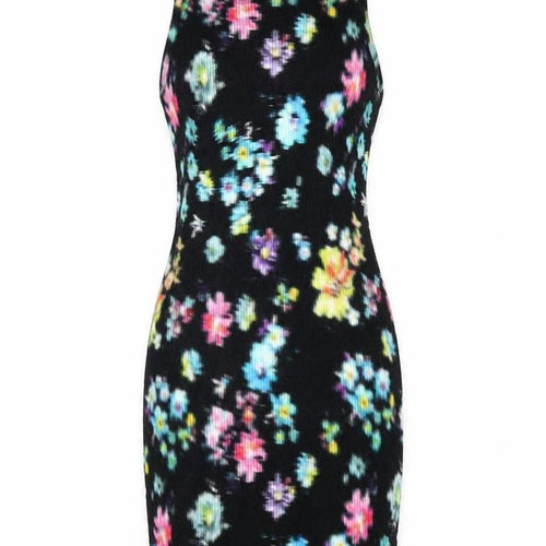 Desigual Women's Multicoloured Floral Bodycon Dress S